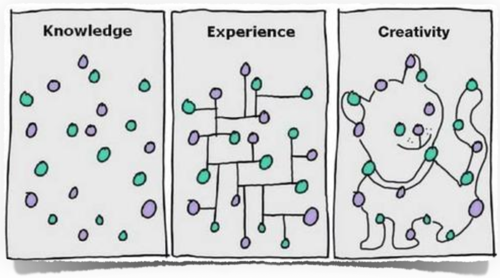 bilgi tecrübe yaratıcılık 